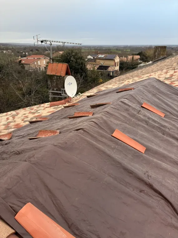 Dépannage toiture en urgence à Colomiers, Colomiers, Toit Tech Charpente