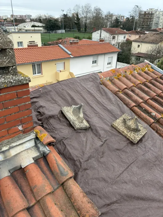 Réparation de toiture à Colomiers, Colomiers, Toit Tech Charpente